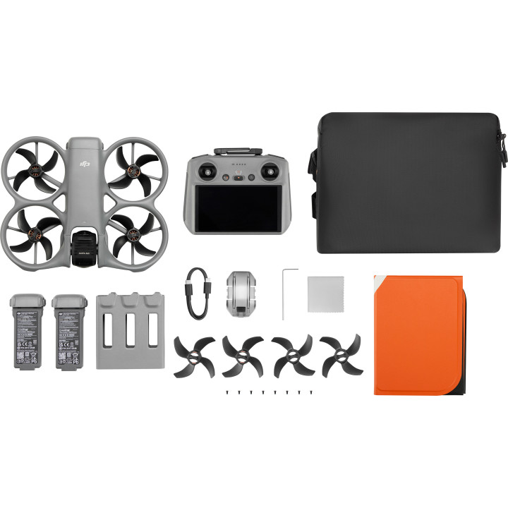 DJI Avata 360 Fly More Combo Drone, DJI RC 2, FPV, відео 360° 8K/60FPS HDR, вбудований захист пропелерів (CP.FP.00000317.01 / 6937224137622)