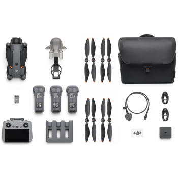 Квадрокоптер DJI Mavic 4 Pro Fly More Combo with DJI RC 2 (CP.MA.00000848.01), 6K, 100 MP, 360°
