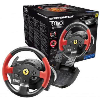 Thrustmaster PC/PS3/PS4 T150 Ferrari Wheel with Pedals (4160630)