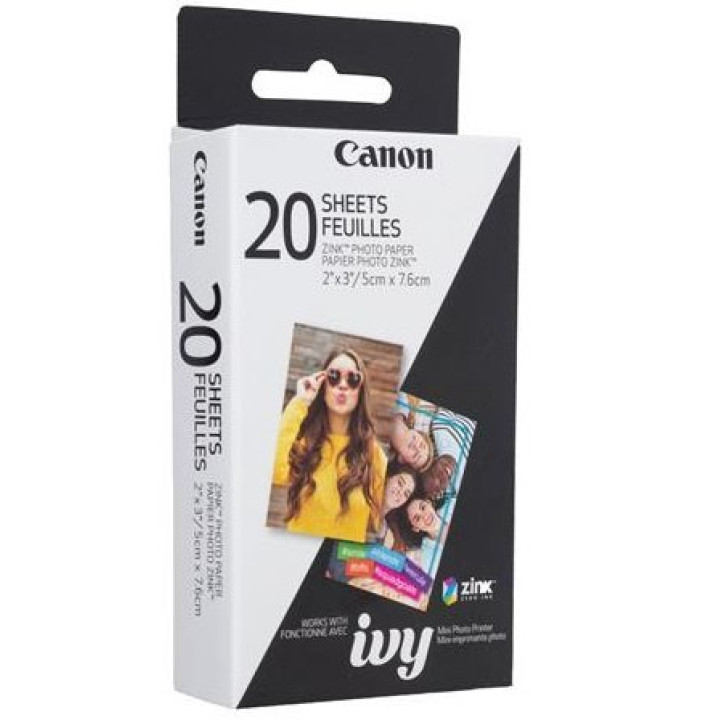 Фотопапір для камери Canon Zoemini ZINK Paper ZP-2030 20 (3214C002)