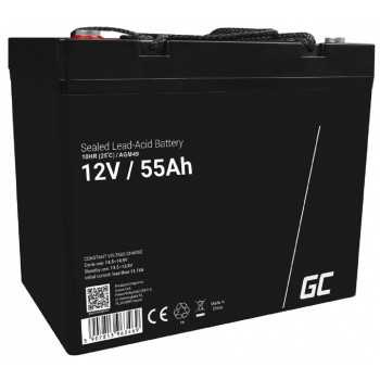 Акумулятор Green Cell AGM VRLA 55Ah 12V (AGM49)