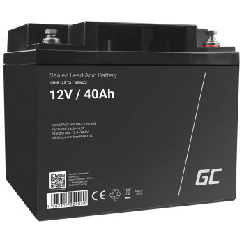 Акумулятор Green Cell AGM VRLA 40Ah 12V (AGM22)