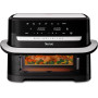 Мультипіч Tefal EY9228E0 Flex Dual Easy Fry 9 л, дві зони приготування, Flex Cook, Black