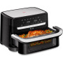 Мультипіч Tefal EY9228E0 Flex Dual Easy Fry 9 л, дві зони приготування, Flex Cook, Black