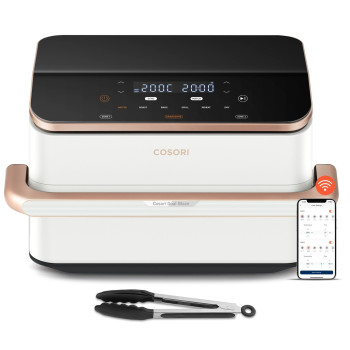 Мультипіч COSORI CAF-TF101S-WEUR Dual Blaze TwinFry Wi-Fi 10L