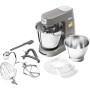 Планетарний кухонний комбайн Kenwood Titanium Chef Patissier XL, 1400 Вт (2 чаші в комплекті) (KWL90.594.SI)
