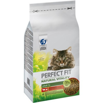 Корм для котів Perfect Fit Natural Vitality Яловичина з куркою 6 кг