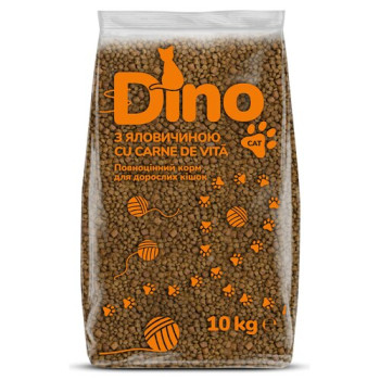 Корм для котів Dino Яловичина 10 кг