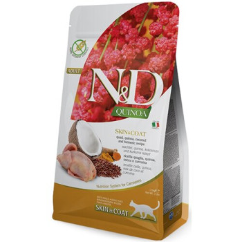 Корм для котів Farmina N&D Quinoa Skin & Coat Quail 5 кг