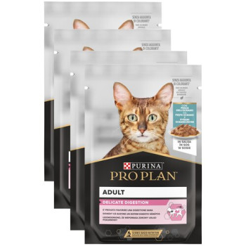 Корм для котів Purina Pro Plan Delicate Риба (4 x 85 г)