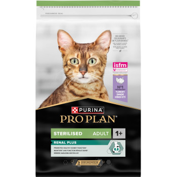 Корм для котів Purina Pro Plan Sterilised Renal Plus 10 кг