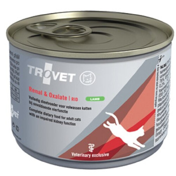 Корм для котів TROVET RID Renal & Oxalate Баранина 200 г