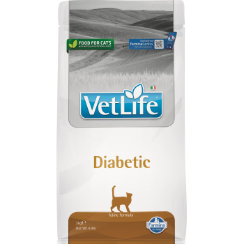 Корм для котів Farmina Vet Life Diabetic 2Kg