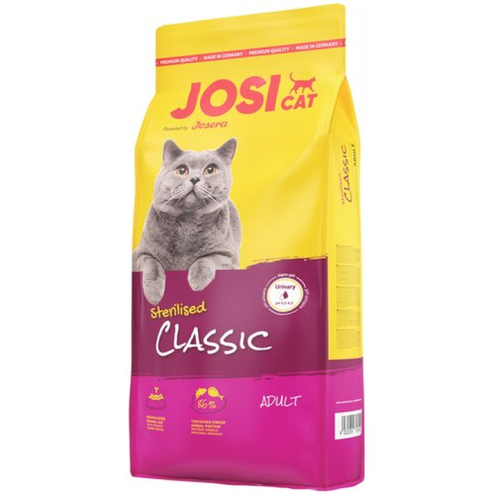 Корм для котів Josera JosiCat Sterilised Classic птиця 18 кг