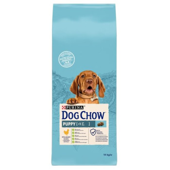 Корм для собак Purina Dog Chow Puppy з куркою 14 кг