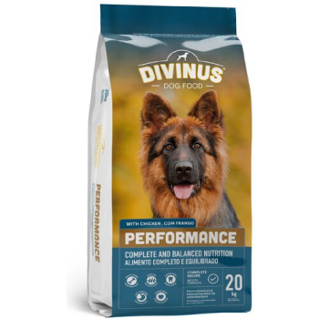 Корм для собак DIVINUS Performance курка 20 кг