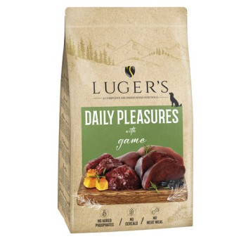 Корм для собак сухий Luger's Daily Pleasures дика 9 кг