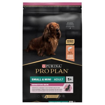 Корм для собак Purina Pro Plan Sensitive Skin Adult Small & Mini лосось 7 кг