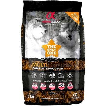 Корм для собак ALPHA SPIRIT Multiprotein 3 кг