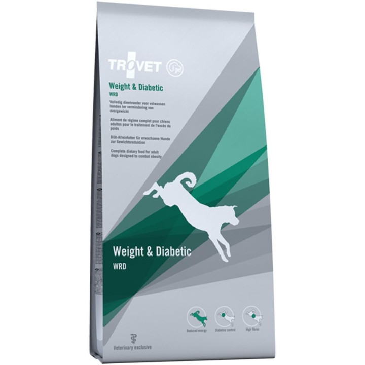 Корм для собак TROVET Weight & Diabetic 3 кг