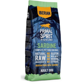 Корм для собак PRIMAL SPIRIT Iberian Sardine свинина та сардини 12 кг