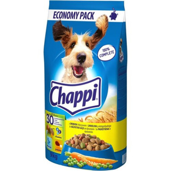 Корм для собак Chappi птиця 9 кг