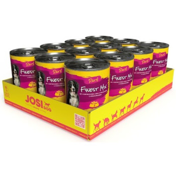 Корм для собак JOSIDOG Paté Wykwintny м'ясний mix 12 x 400 г