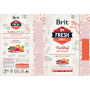 Корм для собак BRIT Fresh Puppy&Junior Large Bean з гарбузом 12 кг