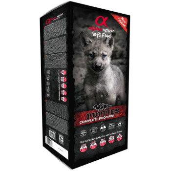 Корм для собак ALPHA SPIRIT Puppies індичка з риба (45 x 210 г)