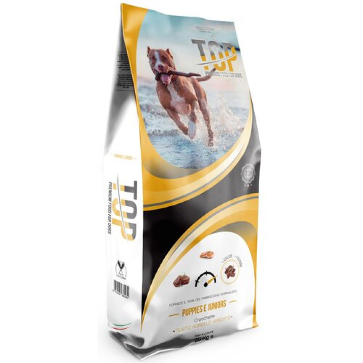 Корм для собак TOP PREMIUM FOOD FOR DOGS Puppy & Junior M/L ягнятина 20 кг