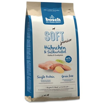 Корм для собак Bosch Soft Junior курка з бататом 12.5 кг
