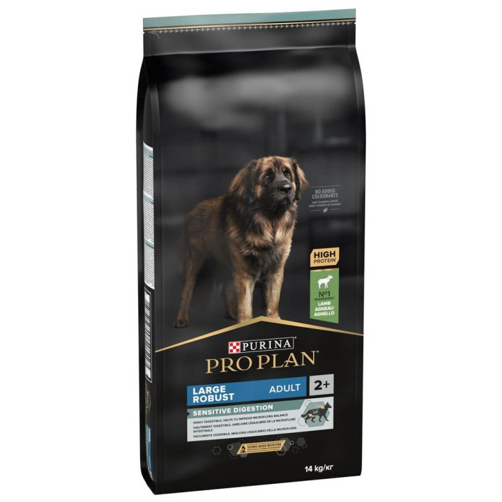Корм для собак Purina Pro Plan Large Robust Adult Sensitive Digestion Opti Digest ягня 14 кг