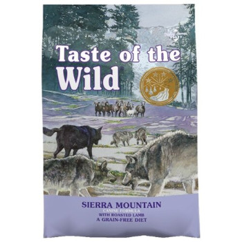 Корм для собак Taste of the Wild Sierra Mountain ягнятина 5.6 кг