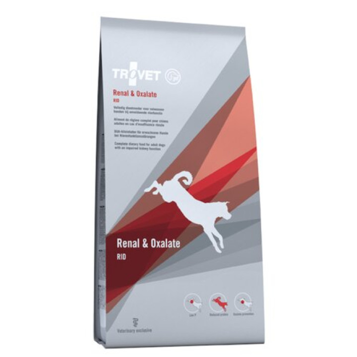 Корм для собак TROVET Renal and Oxalate RID курка 12.5 кг