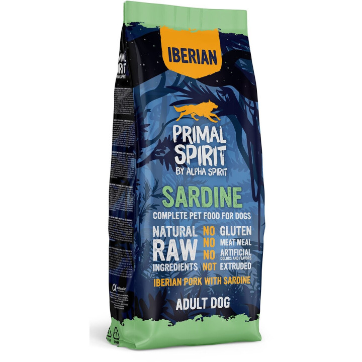 Корм для собак PRIMAL SPIRIT Sardine Сардина 12 кг