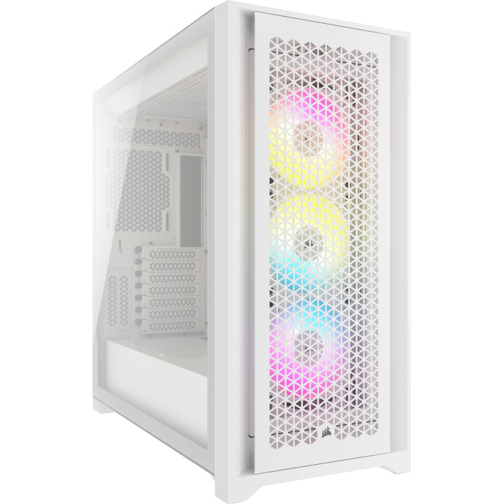 Корпус комп'ютера Corsair iCUE 5000D RGB Airflow White (CC-9011243-WW)