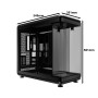 Корпус Cooler Master MasterFrame 360 Panorama Black (MF360-KINN-S00)