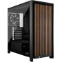 Корпус Corsair Frame 4000D RS Wood Black Walnut (CC-9011340-WW)
