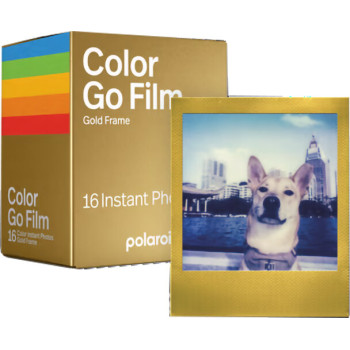 Фотопапір Polaroid Go Color Film Double Pack 16 Gold Frame