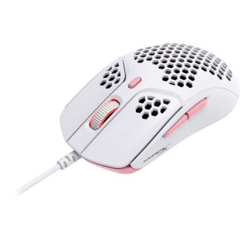 HyperX Pulsefire Haste USB White/Pink (HMSH1-A-WT/G, 4P5E4AA)