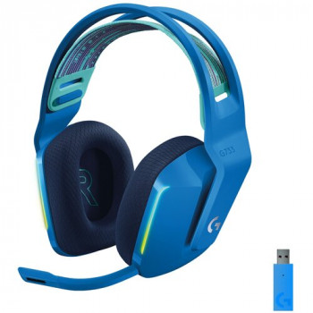 Logitech Lightspeed Wireless RGB Gaming Headset G733 Blue (981-000943)