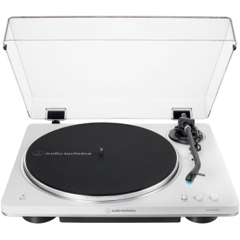 Програвач вінілових дисків Audio-Technica AT-LP70XBT White-Silver