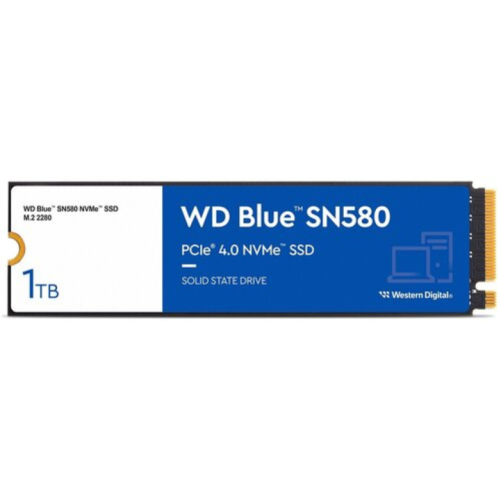 SSD накопичувач WD Blue SN580 1 TB (WDS100T3B0E)