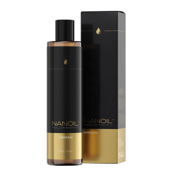 Міцелярний Шампунь Nanoil з Аргановою олією Argan Micellar Shampoo 300 ml