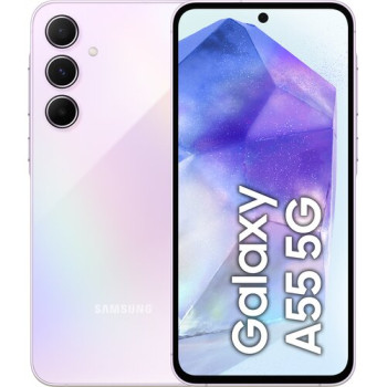 Смартфон Samsung Galaxy A55 5G 8/128GB 6.6" 120Hz Awesome Lilac (SM-A556BLVAEUE)