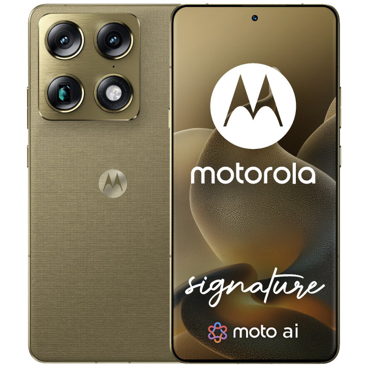 Смартфон Motorola Signature 5G 16/512GB 6.8" 165Hz Martini Olive (PBAB0005PL)