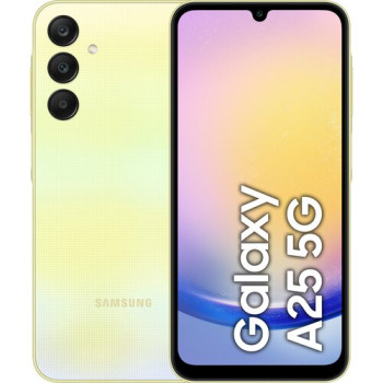 Смартфон Samsung Galaxy A25 6/128 6.5" 120Hz Yellow (SM-A256BZYDEUE)