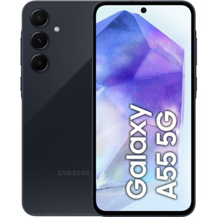 Смартфон Samsung Galaxy A55 5G 8/128GB 6.6" 120Hz Awesome Navy (SM-A556BZKAEUE)