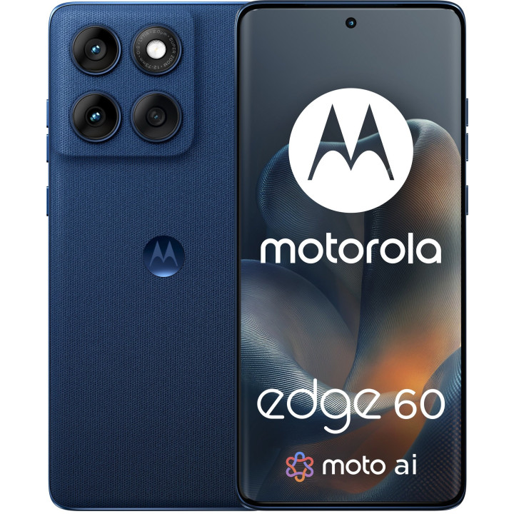 Смартфон Motorola Edge 60 5G 12/512GB 6.67" 120Hz Gibraltar Sea (PB7H0018PL)