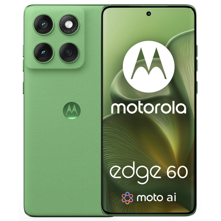 Смартфон Motorola Edge 60 5G 12/512GB 6.67" 120Hz Shamrock (Green) (PB7H0032RS)